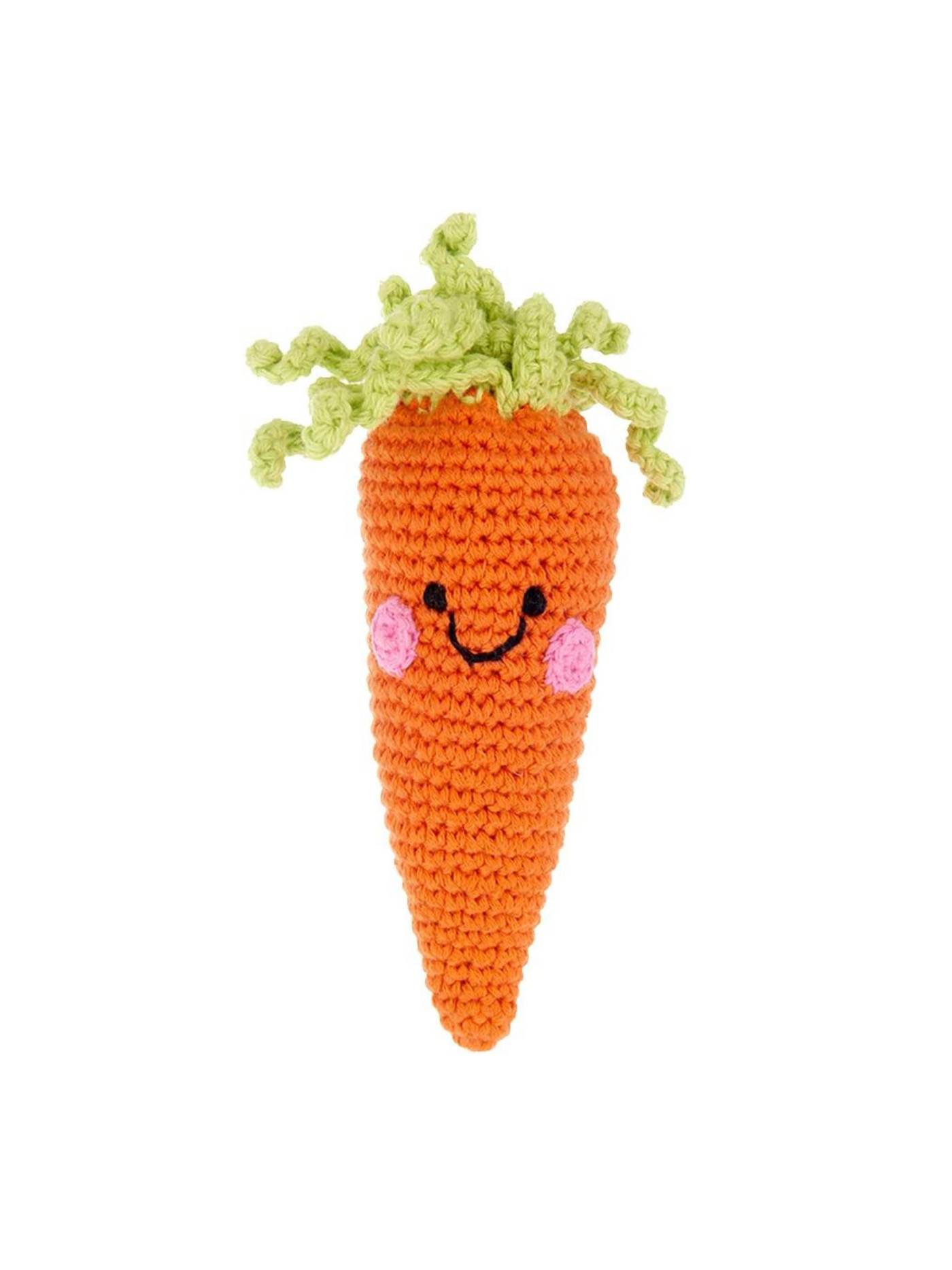 Friendly Carrot Rattle