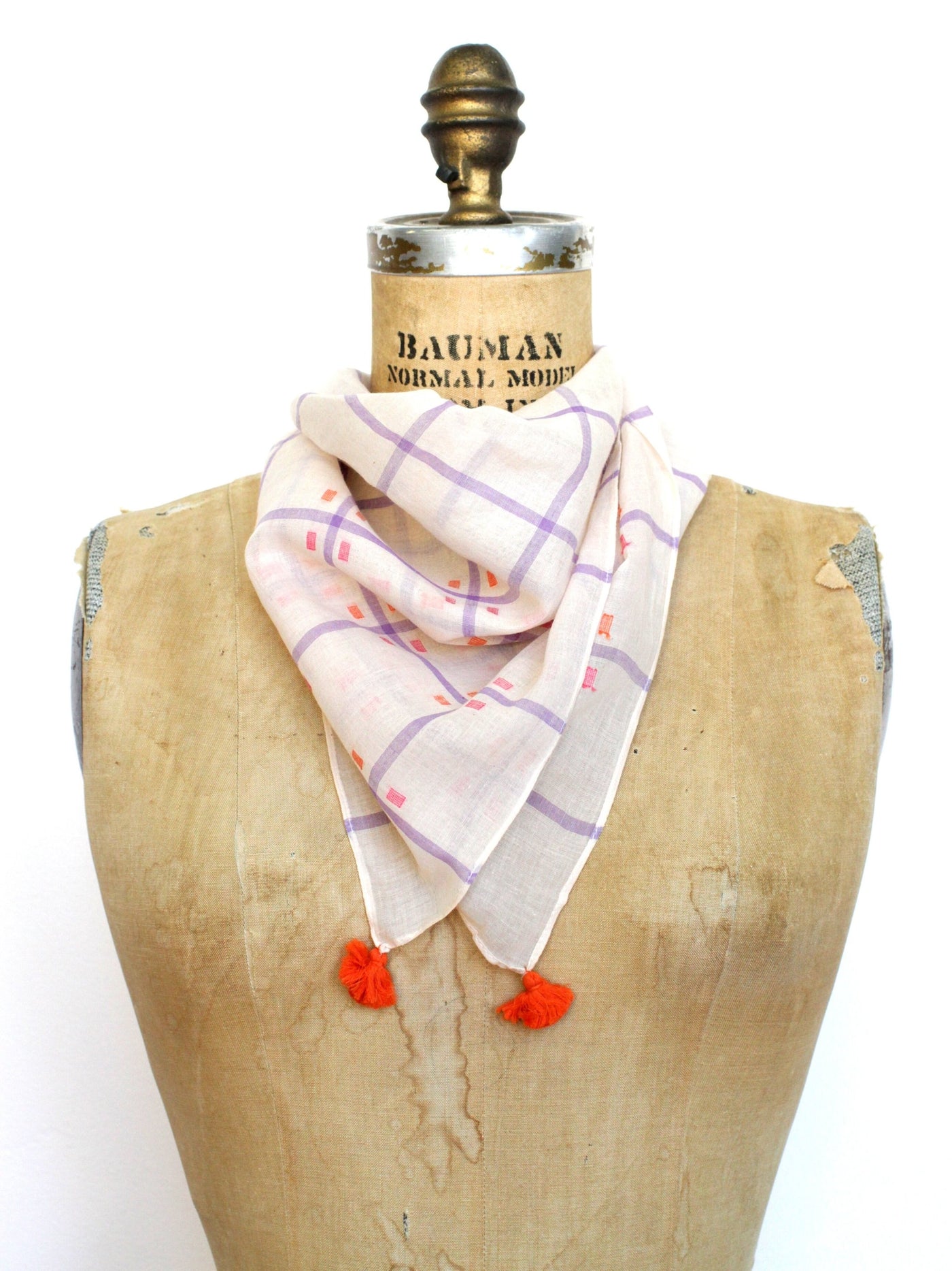 Coconut Jamdani Bandana