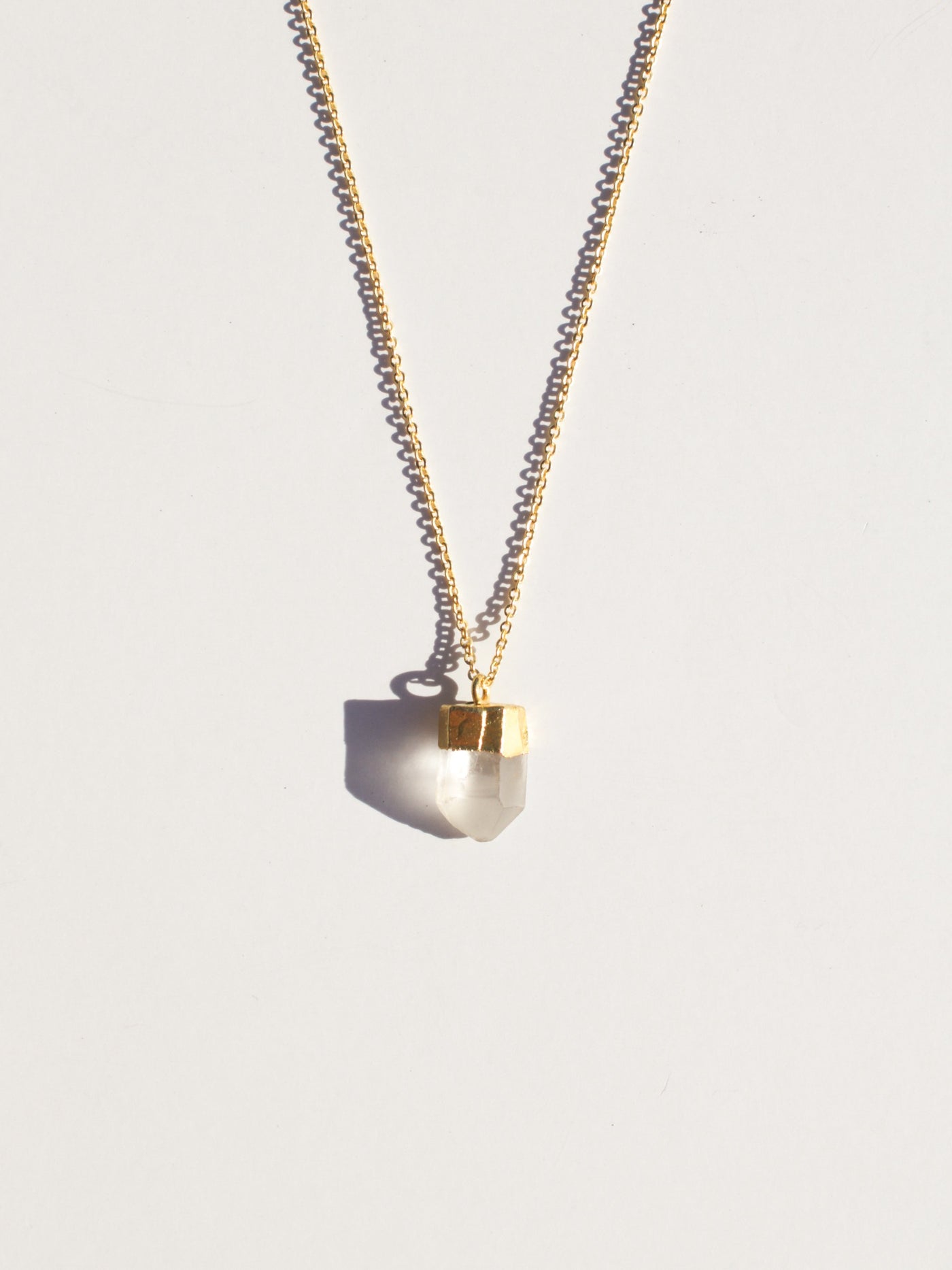 Raw Gemstone Necklace - Four Colors