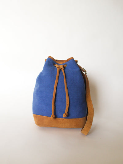 Drawstring Bucket Crossbody - Two Colors