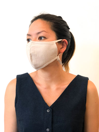 Cotton Face Mask - Adjustable Style