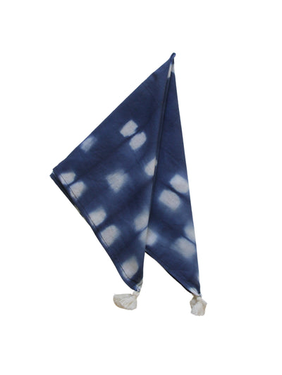 Indigo Shibori Bandana