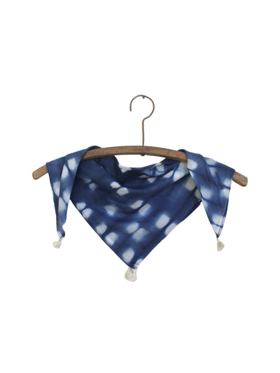 Indigo Shibori Bandana