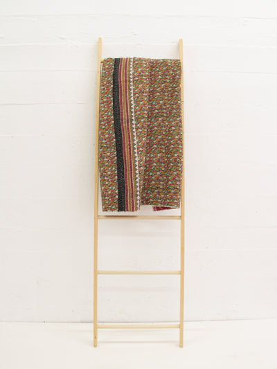 Surprise Vintage Kantha Quilt - Throw Size (Assorted Pattern)