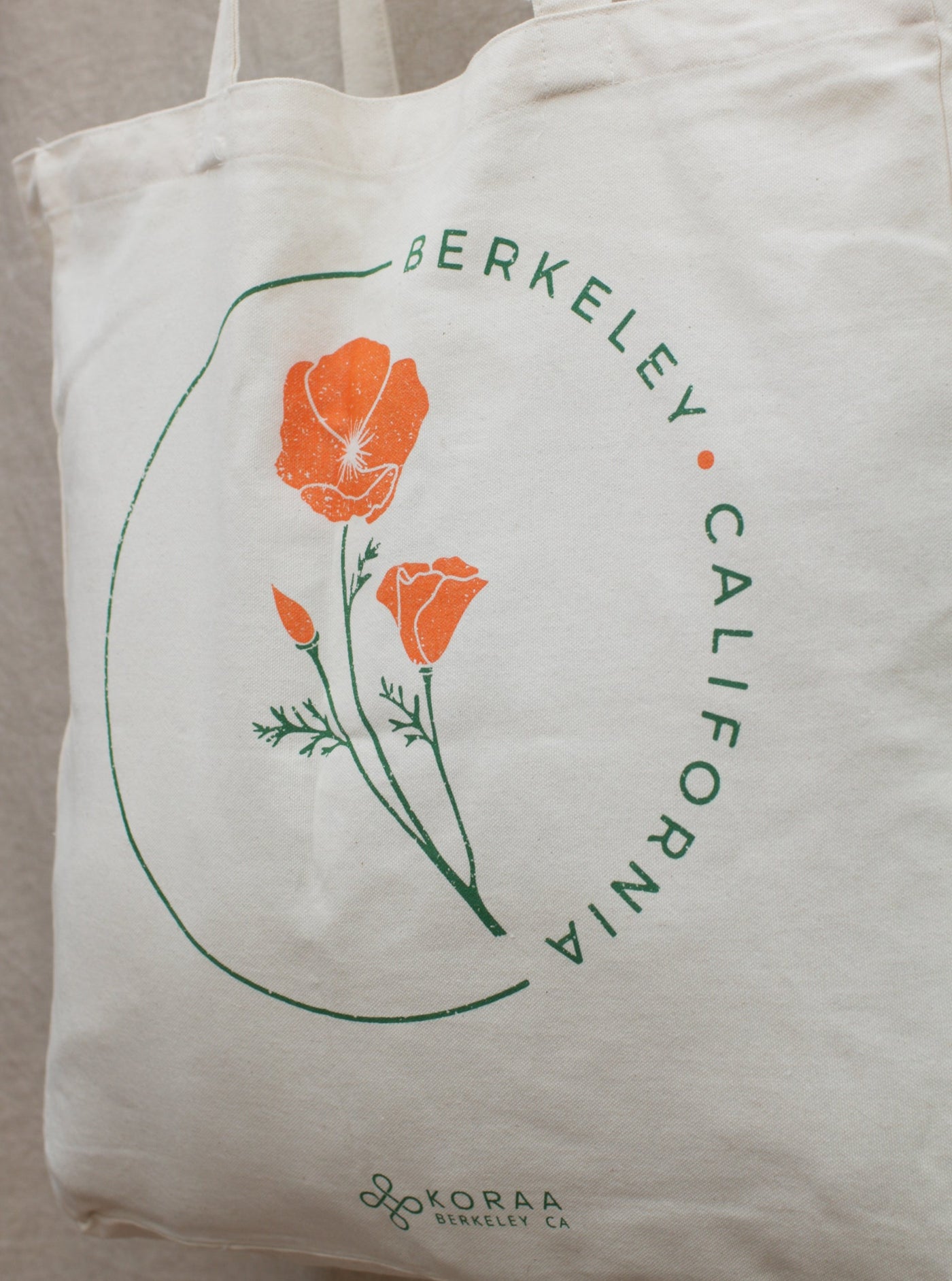 California Poppy Tote