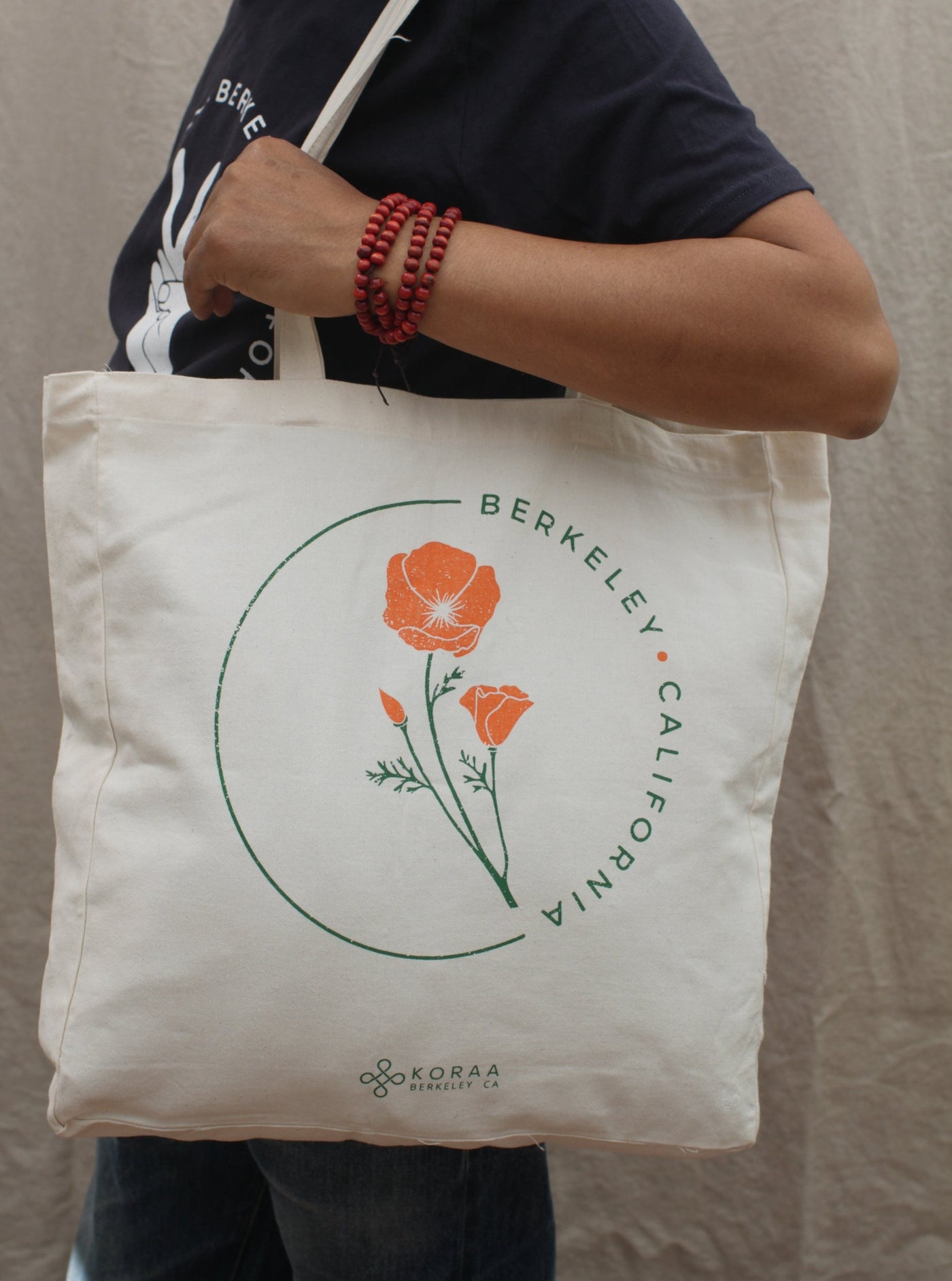 California Poppy Tote