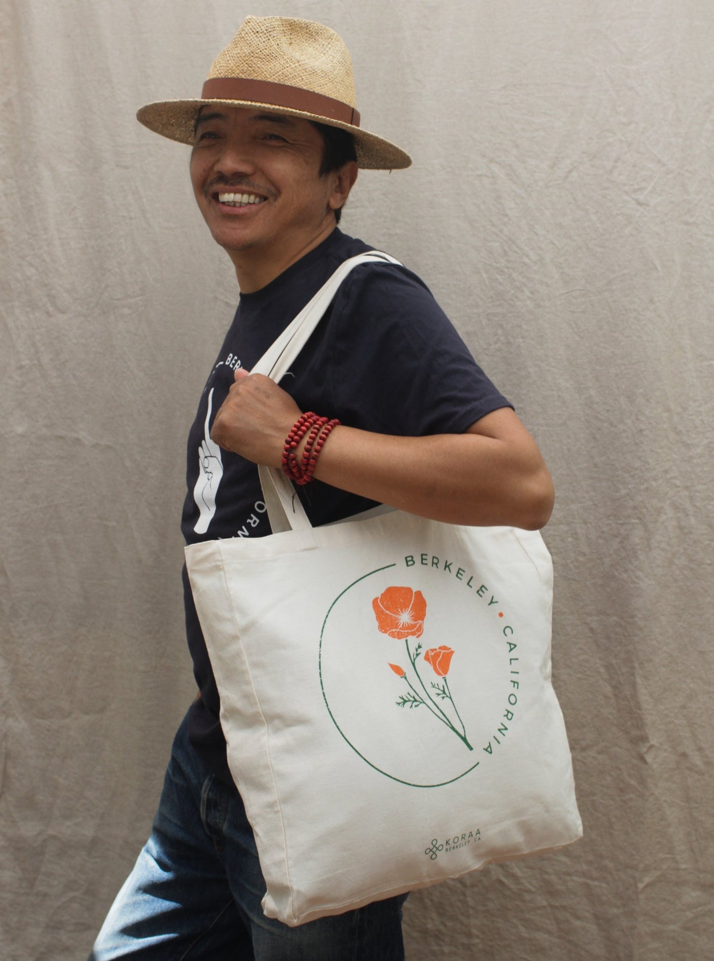 California Poppy Tote