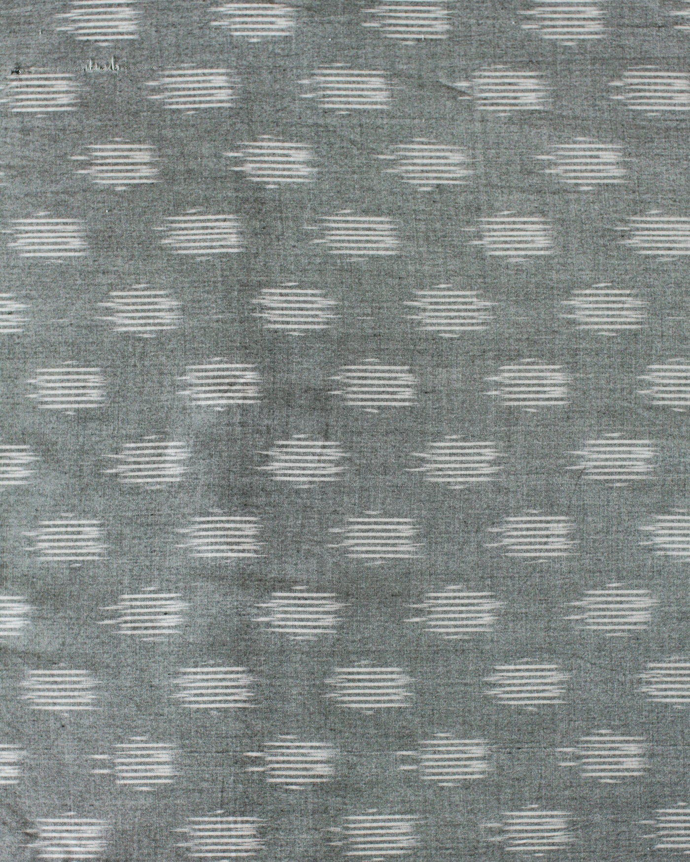 Handloom Ikat Fabric #008 - Glacier Gray