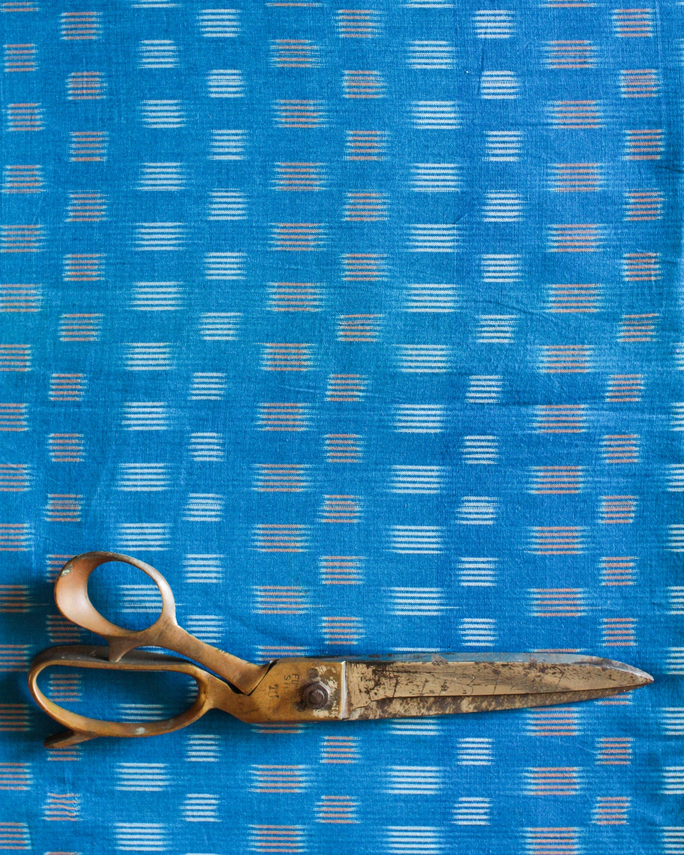 Handloom Ikat Fabric #007 - Hawaiian Surf