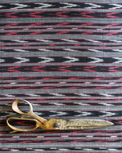 Handloom Ikat Fabric #006 - Nightshadow Samba