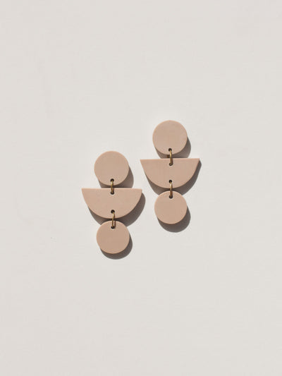 Mojave Geo Clay Earrings