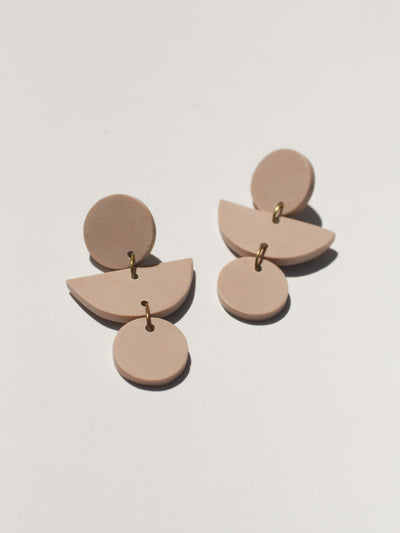 Mojave Geo Clay Earrings