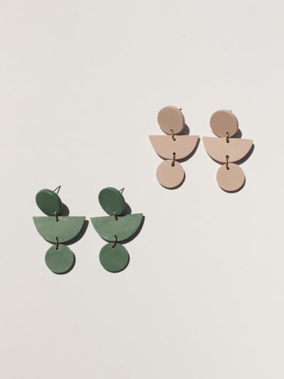Mojave Geo Clay Earrings