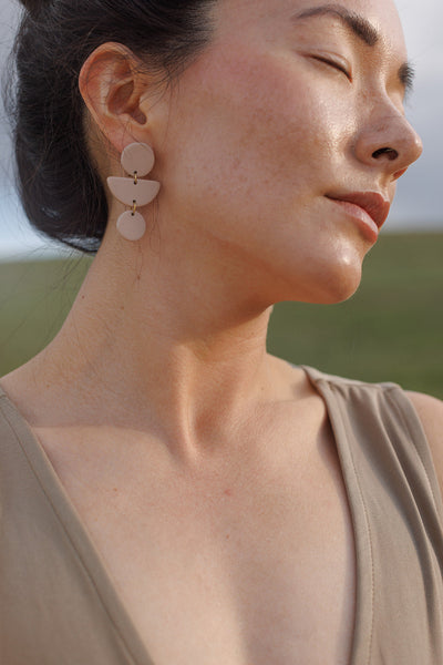 Mojave Geo Clay Earrings