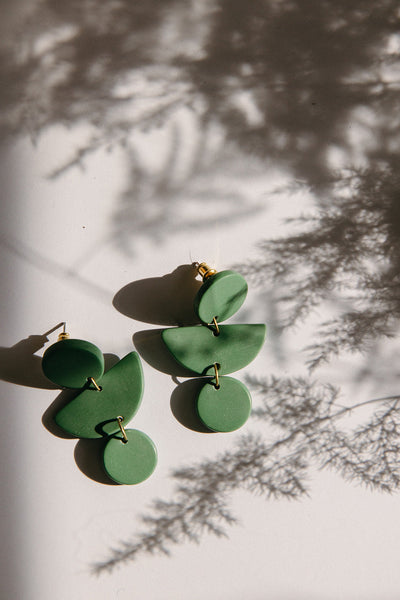 Mojave Geo Clay Earrings