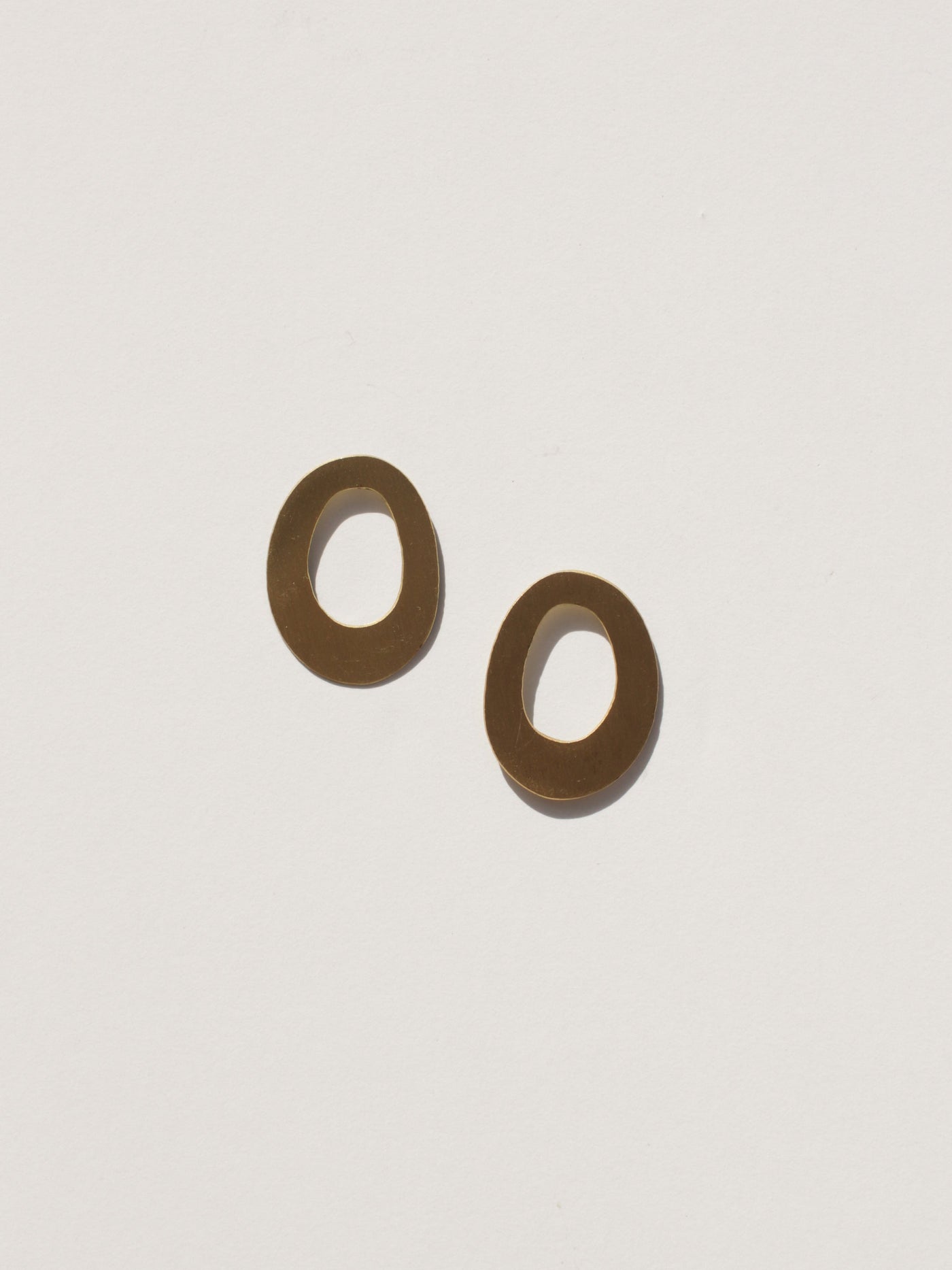 Oblong Form Earrings