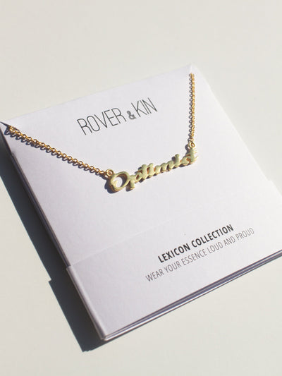 Optimist Necklace