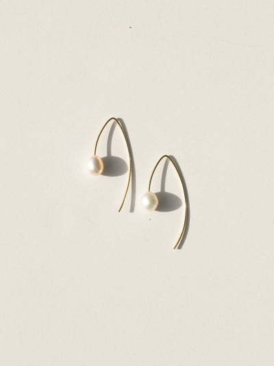 Pearl earrings