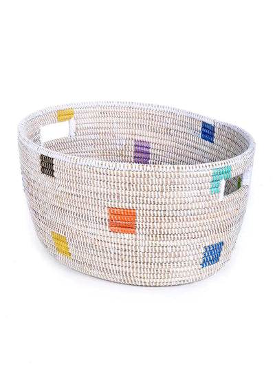 Prismatic Pixels Sewing Baskets - 3 sizes
