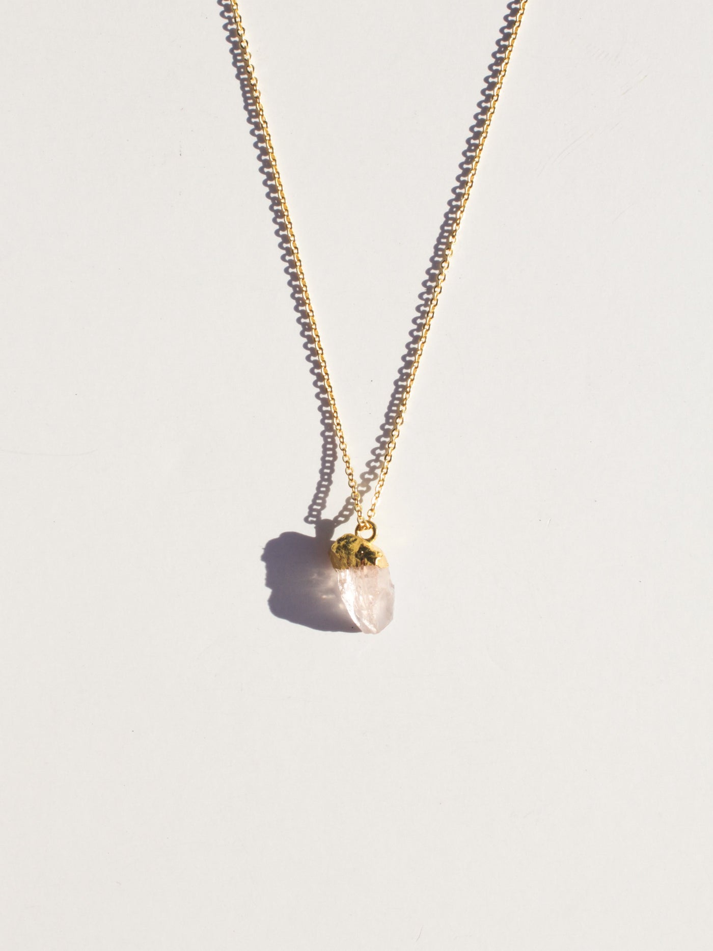 Raw Gemstone Necklace - Four Colors