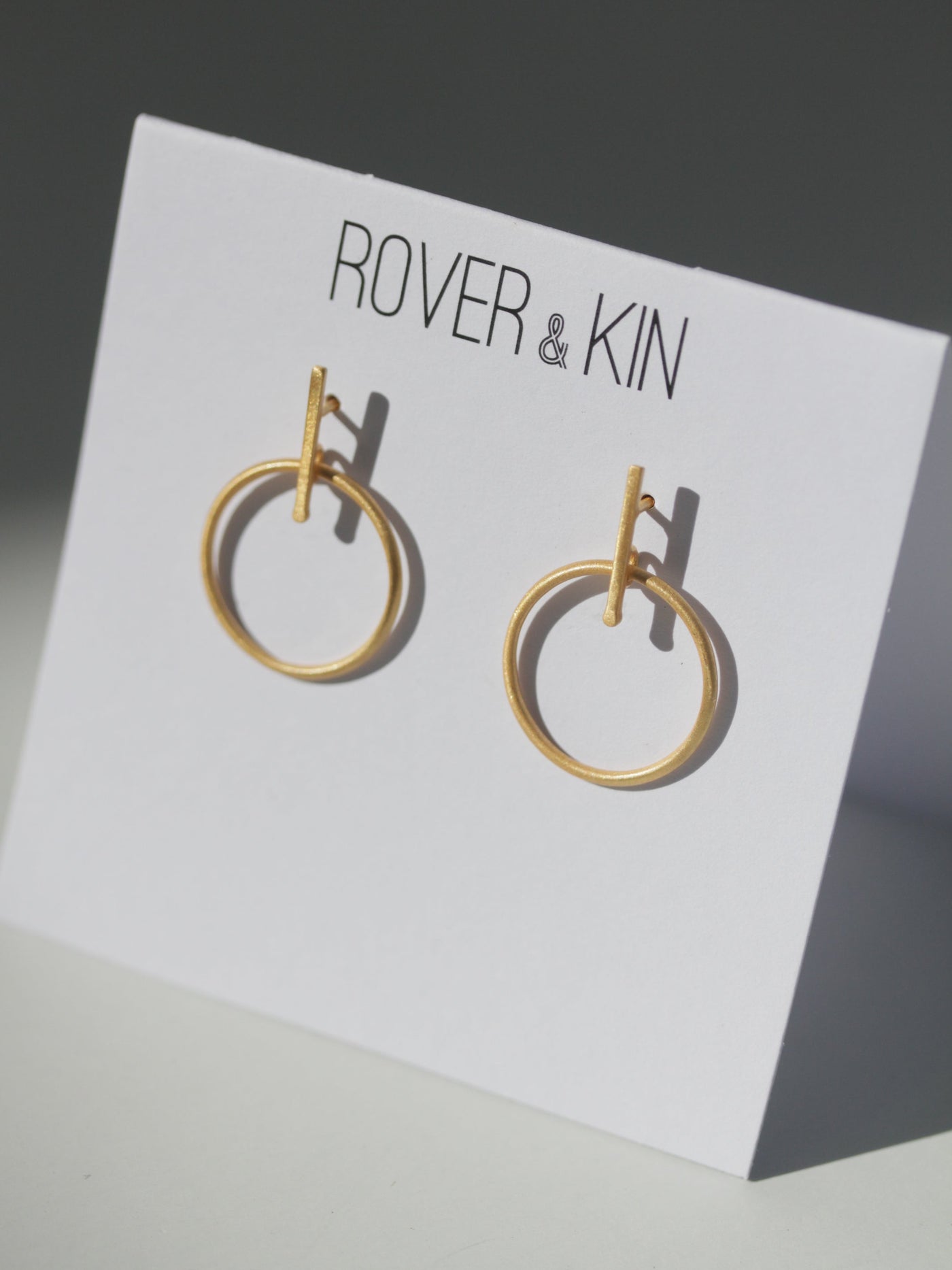 Luxe Gold Outline Earrings