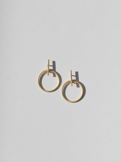 Luxe Gold Outline Earrings