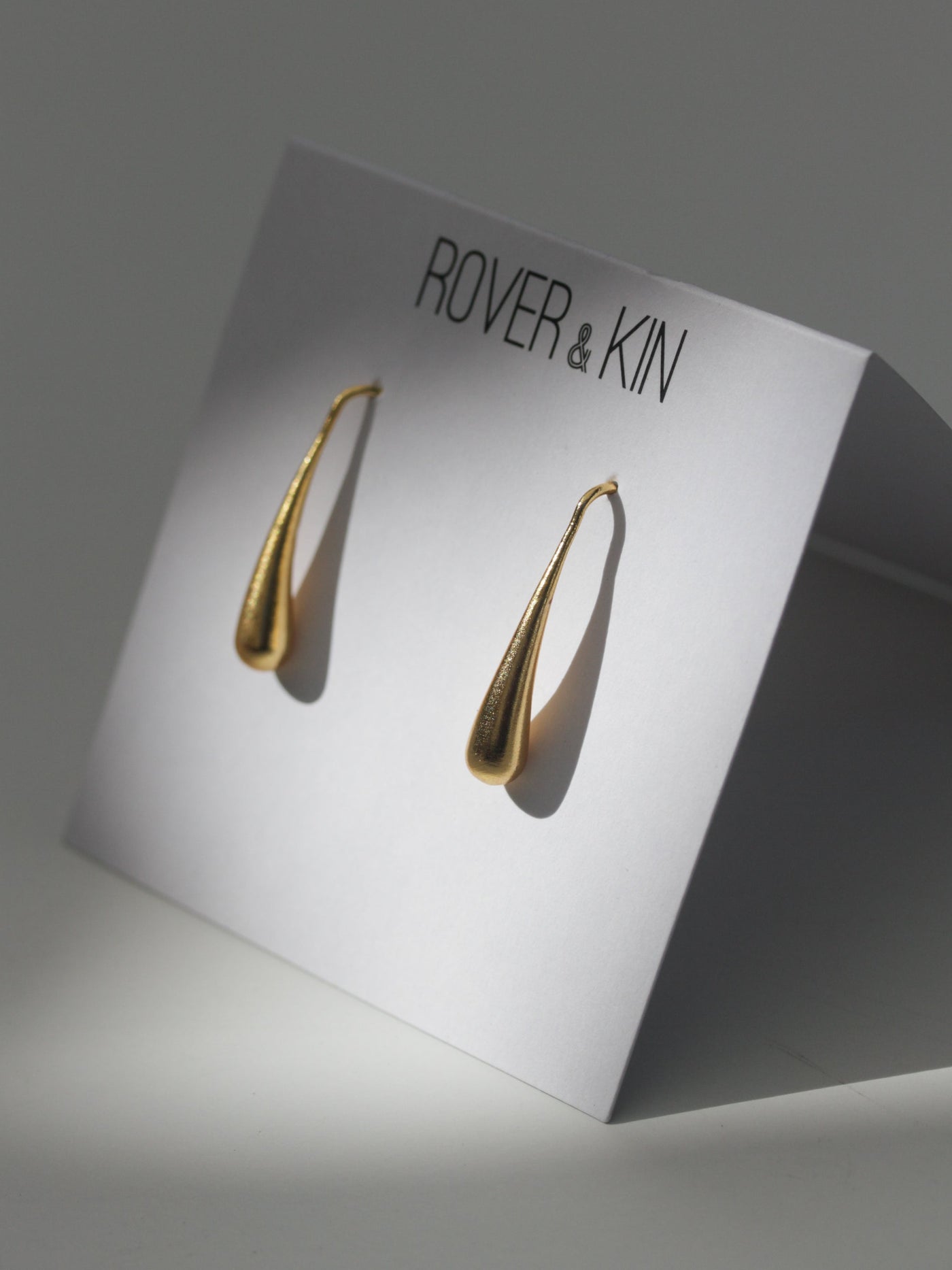Luxe Gold Droplet Earrings