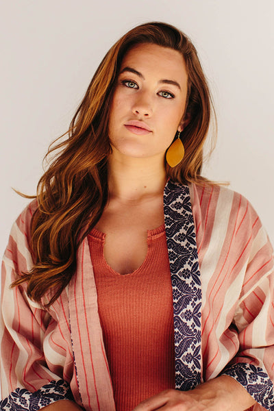 Convex Toned Earrings