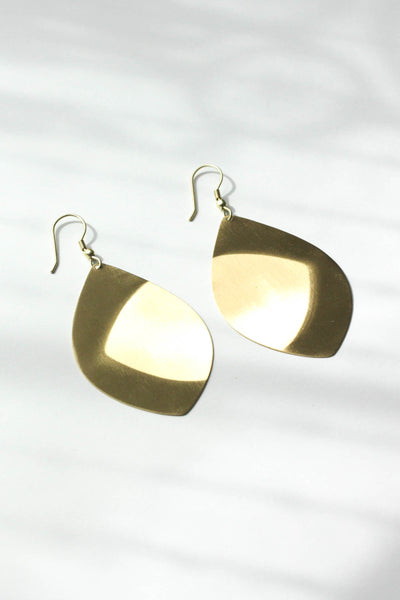 Convex Toned Earrings