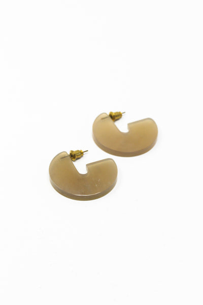 Hone Disc Earrings