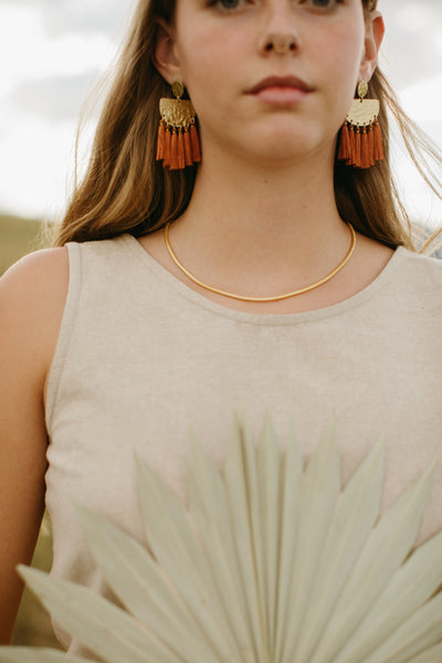 Tasseling Earrings - Four Colors