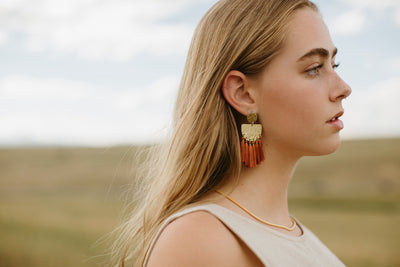 Tasseling Earrings - Four Colors