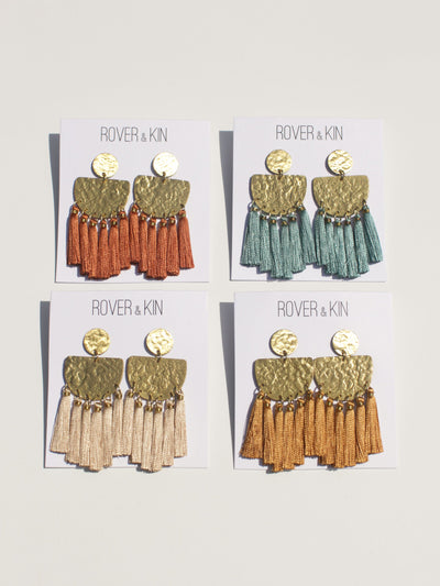 Tasseling Earrings - Four Colors