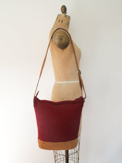 Zipped Bucket Crossbody bag