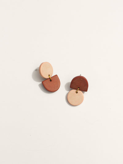 Backflip Clay Earrings - Three Colors