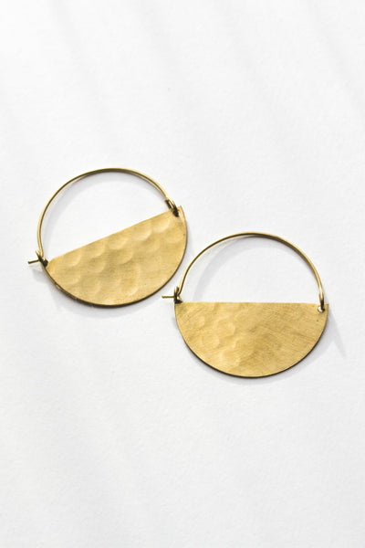 Half Moon Earrings Earrings Rover & Kin Small 