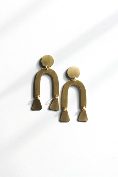 Modern Shapes Earrings Earrings Rover & Kin 