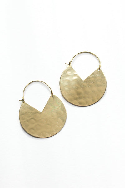 Pacman Hoops Earrings Rover & Kin Large 